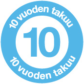 Clas Ohlsonin tuotteilla on vähintään 2 vuoden takuu