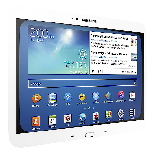Rotera Skärm Samsung Surfplatta