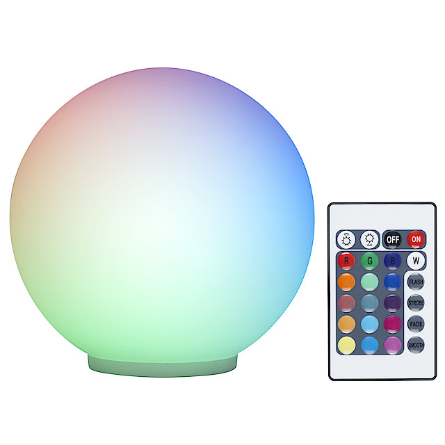 Lampa med olika färger