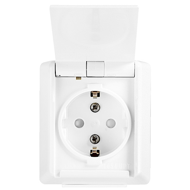 Elko vägguttag ip44