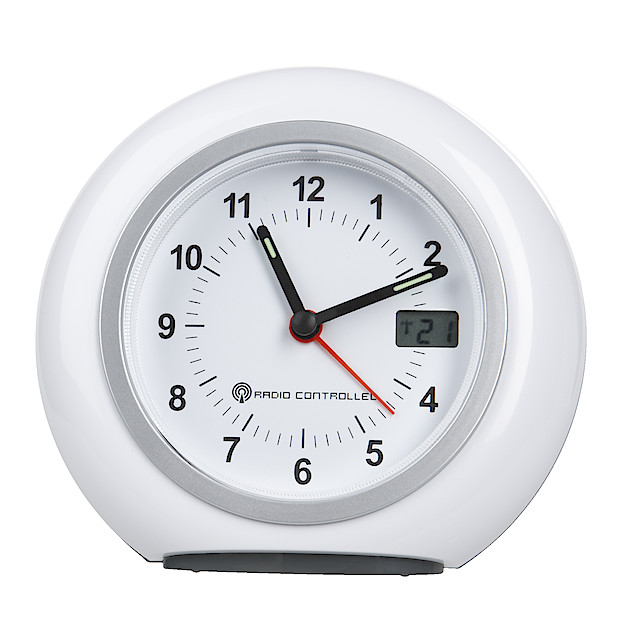 Radiokontrollerad väckarklocka Clas Ohlson