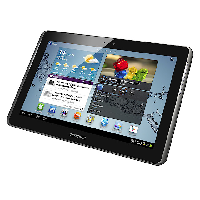 Rotera Skärm Samsung Surfplatta
